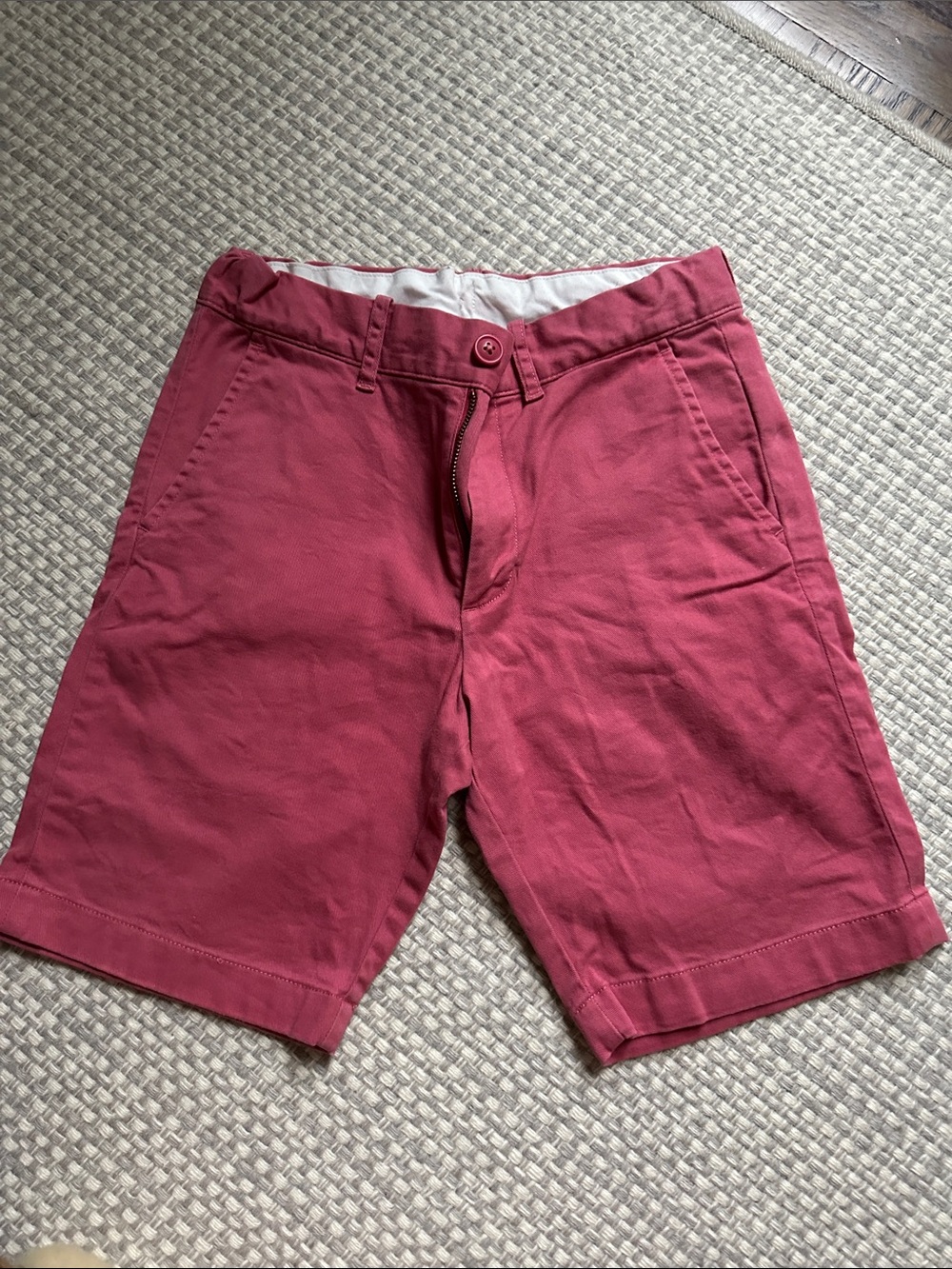 J. Crew Boys' Red Chino Shorts